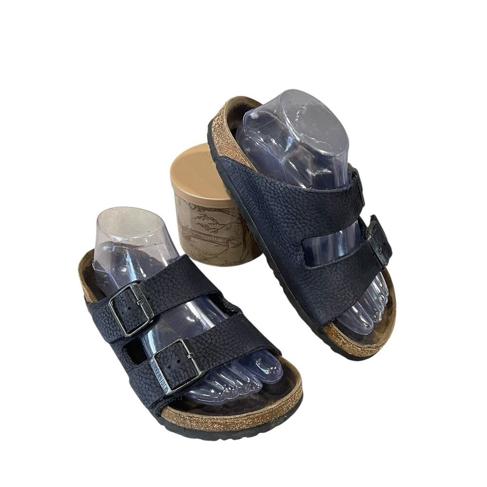 Birkenstock Arizona Black Birko-Flor Soft Footbed Women’s Sandals 7 (EU38)